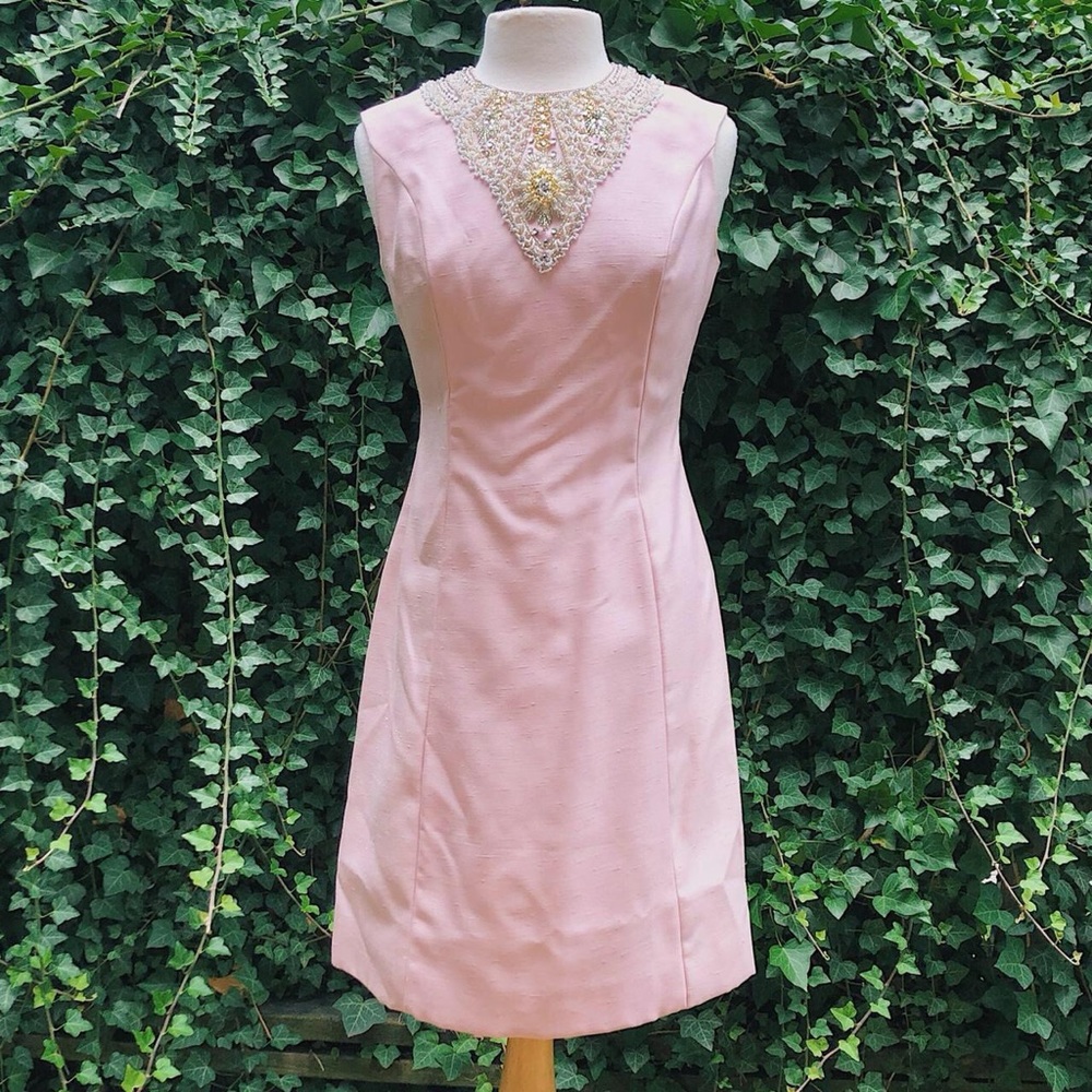 Vintage 1960’s pink cocktail dress